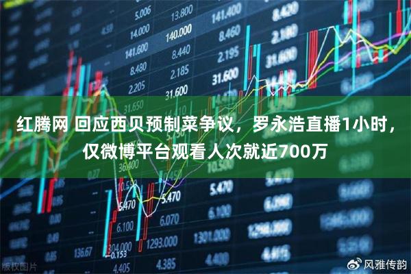红腾网 回应西贝预制菜争议，罗永浩直播1小时，仅微博平台观看人次就近700万