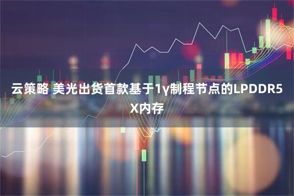 云策略 美光出货首款基于1γ制程节点的LPDDR5X内存